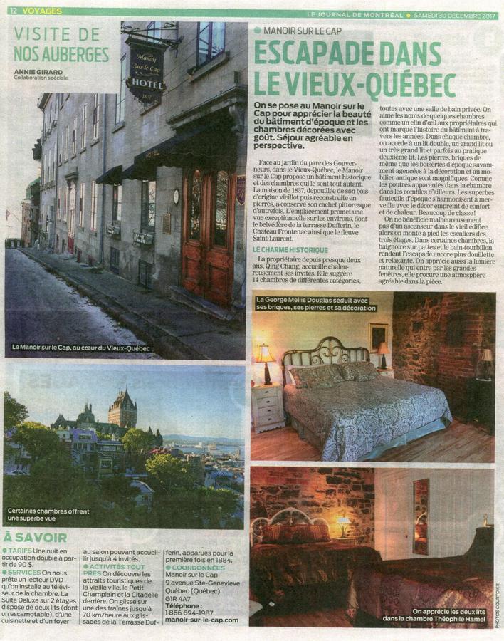 Manoir Sur Le Cap Quebeque Exterior foto